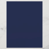 Denim & diamants papier stationnaire. (Dos)