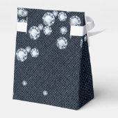 Denim & Diamonds Ballotins de fête d'anniversaire (Arrière)