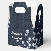 Denim & Diamonds Ballotins de fête d'anniversaire (Ouvert)