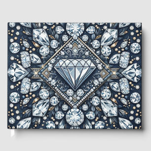 Denim & Diamonds Glam Bling Gastenboek