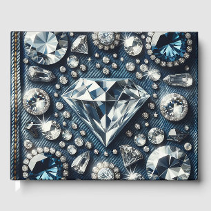 Denim & Diamonds Glamour Edelsteen Sieraden Gastenboek