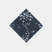 Denim & Diamonds Party Diner Cocktail servetten (Hoek)