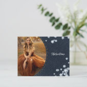 Denim & Diamonds Photo Carte postale Invitation de (Debout devant)