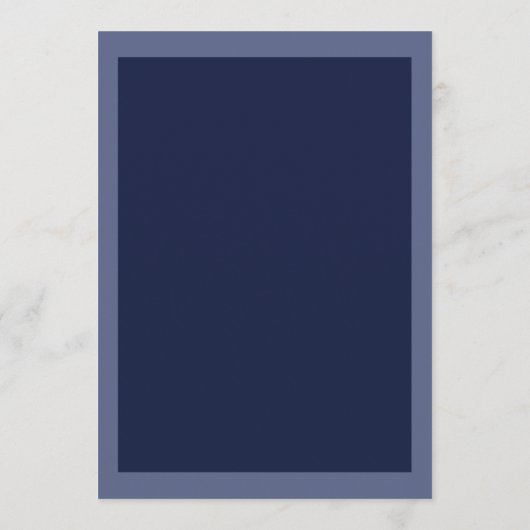 Denim- en diamantblauw menu (Achterkant)