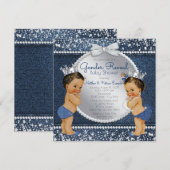 Denim en Diamanten Etnische Geslachten Onthullen D Kaart (Voorkant / Achterkant)