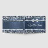 Denim en diamanten gastenboek (Volledig)