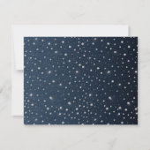 Denim en Diamonds beantwoorden RSVP-kaart Kaart (Achterkant)