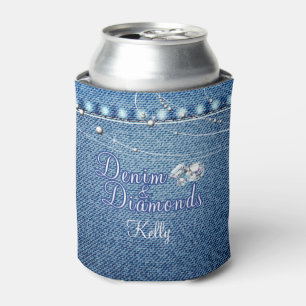 Denim en Diamonds Blikjeskoeler