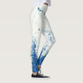 Denim en glitters leggings (Rechts)