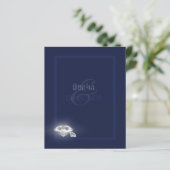 Denim et diamants papier stationnaire. (Debout devant)