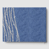 Denim et Diamond Anniversaire de la fête Livre d'i (Verso)