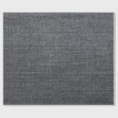 Denim fabric textuur blauwe buitenkant cadeaupapier (Vlak)