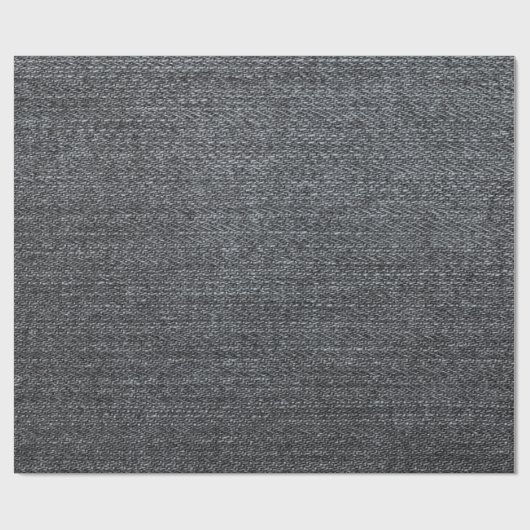 Denim fabric textuur blauwe buitenkant cadeaupapier (Vlak)