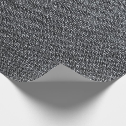 Denim fabric textuur blauwe buitenkant cadeaupapier (Hoek)