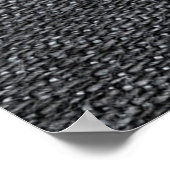 Denim fabric textuur blauwe buitenkant poster (Hoek)