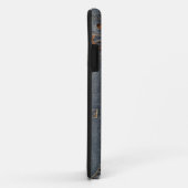 Denim iPhone 5 aangepaste Hoesje-genummerd ID Case-Mate iPhone Case (Achterkant/rechts)
