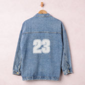 Denim Jacket ajouter le numéro - Personnalisé (Hangar)