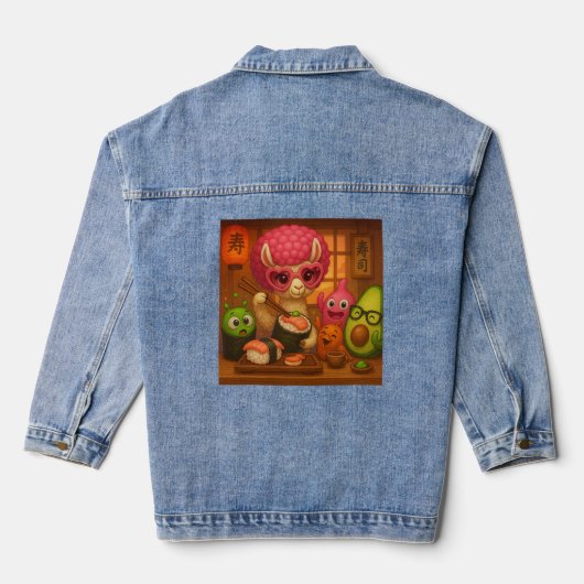 Denim Jacket Caos Pop  (Verso)
