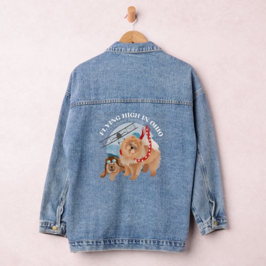 DENIM JACKET - DAMES AVEC LOGO 2025 (Hangar)