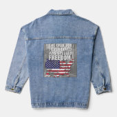 Denim Jacket – Freedom Job (Verso)