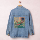 DENIM JACKET HUMMINGBIRD AVEC LE CIEL NOIR LUNE NO (Hangar)