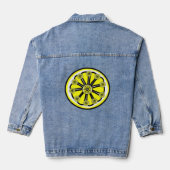 Denim Jacket Lemons (Achterkant)