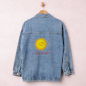Denim Jacket Life est magnifique Sun Floral (Hangar)