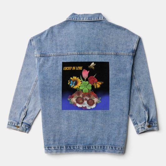 Denim Jacket van James Michael Miller (Achterkant)