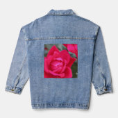 Denim Jacket WITH ROSE DESIGN (Verso)