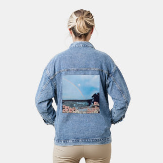 Denim jas " God is heel creatief" Jacket