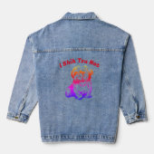 Denim jas jacket (Achterkant)