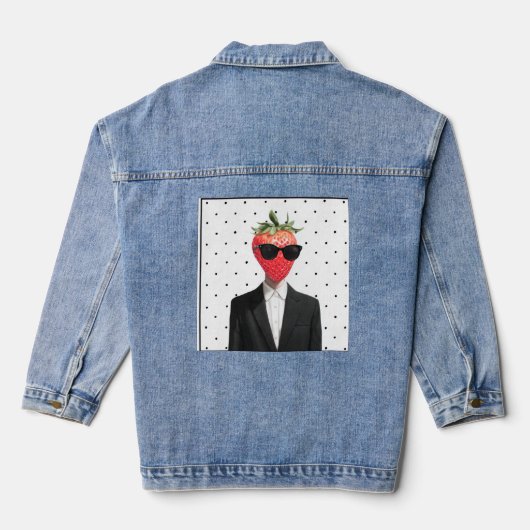 Denim jas jacket (Achterkant)