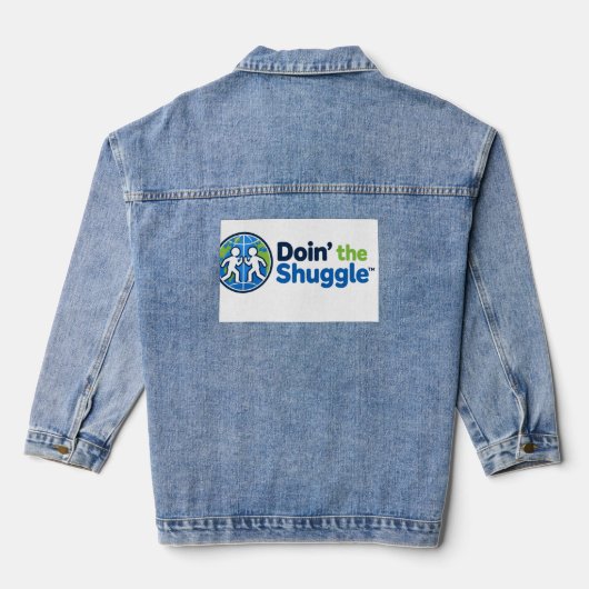 Denim jas jacket (Achterkant)
