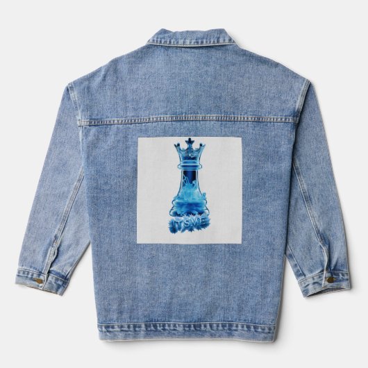 Denim jas jacket (Achterkant)