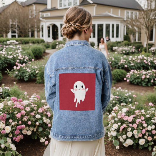 Denim jas jacket (Huwelijk Achterkant)