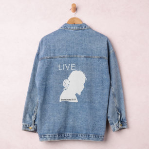 Denim jas voor dames jacket