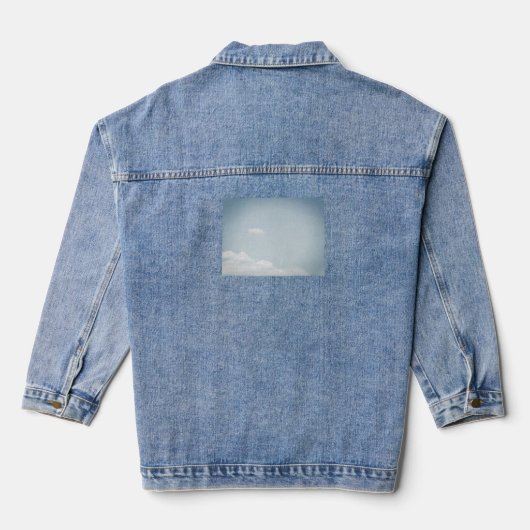 Denim Jas VROUWEN KUNST EN DESIGN Jacket (Achterkant)
