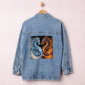 Denim jasje 'Vuur en Ijs' Denim Jacket (Hangar)
