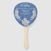 Denim Jean pockets en Lace Handwaaier (Voorkant)