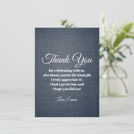 denim, jeans bleus, cow-boy, western carte de reme (Debout devant)