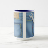 Denim Jeans Mok (Midden)