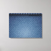 Denim Jeans Texture Canvas Afdruk (Voorkant)