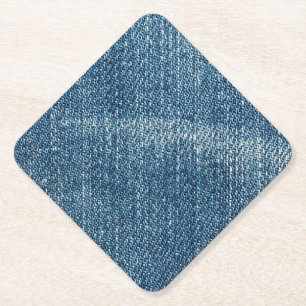 Denim Kartonnen Onderzetters