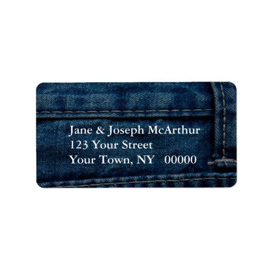 Denim Kijk Etiket (Voorkant)