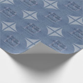 Denim Kijk Gift Wrap HAMbyWG Cadeaupapier (Hoek)