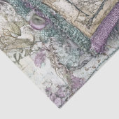 Denim & Lace Bloemen Fantasy Vlinders Decoupage Tissuepapier (Detail)