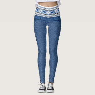 Denim >Leggings .Kleding & Schoenen > Vrouwen Leggings
