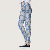 Denim met kant leggings (Links)