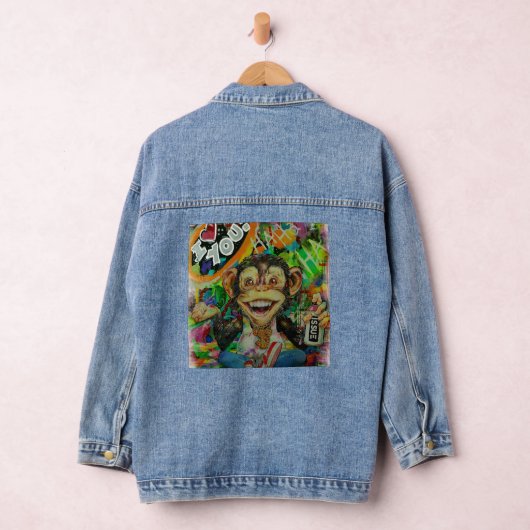 Denim monkey Jacket (Hangar)