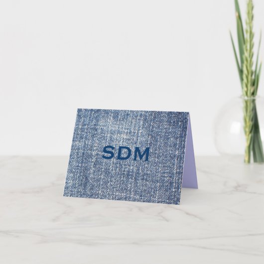 Denim Monogramme (Devant)